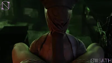 The Lustful Nurse in Silent Hill - Part 2 [Uncensored]