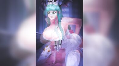 The MILF next door, Morrigan Aensland, is about to get fucked by a Skellotron!