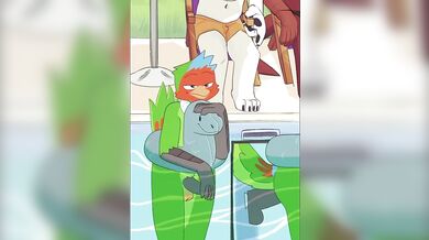 Watch this furry gay PMV compilation with a twist!