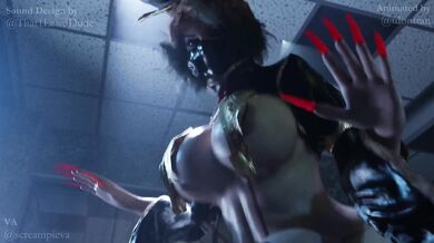 Sexy Secretary in the Office Taking A Break (Sound Edit Variation)