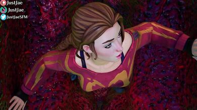 Tiny Haven Gets Swallowed Whole by Giantess Ruby After Farting on Her Face