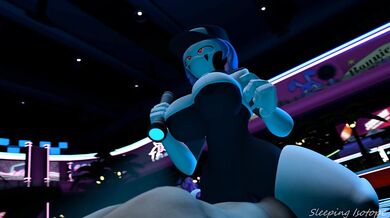 The sexy stuffbots from the famous horror game series, Five Nights At Freddys, are back in a steamy hentai porn video