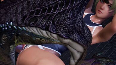 Watch hot babe Erika in a sexy swimsuit teasing and pleasuring herself on the beach