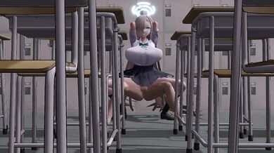 Watch Asuna Doskebe and her boyfriend fuck on School Channel in this hentai porn video!