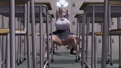 Watch Asuna Doskebe and her boyfriend fuck on School Channel in this hentai porn video!