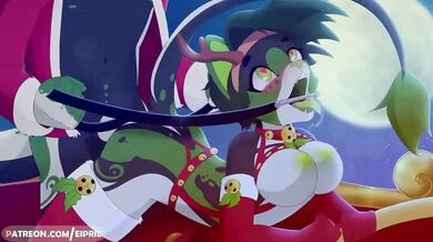 The Furry Maiden - April and the Riding Beast