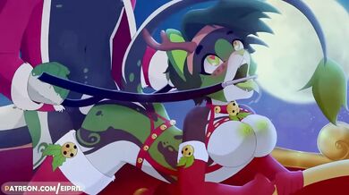 The Furry Maiden - April and the Riding Beast