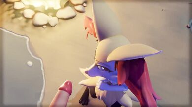 Pokemon Battle Arena - Braixen Vs Charizard 1080p HD Hentai Video