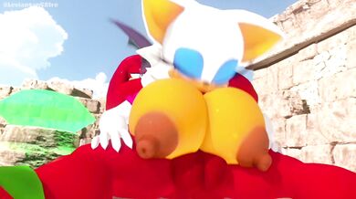 Two hot furries get it on while banging on each others knuckles