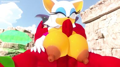 Two hot furries get it on while banging on each others knuckles