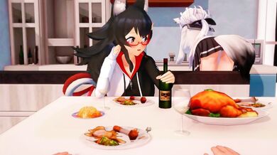 The Wolf Miko and White Snow Fox, A Tail of Two Girls in Love