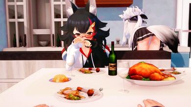 The Wolf Miko and White Snow Fox, A Tail of Two Girls in Love