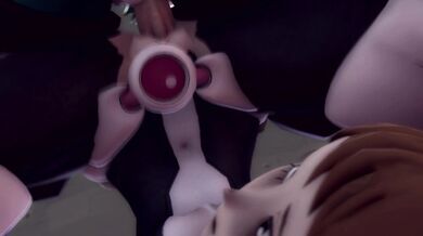 The Pleasure of the Flesh: An Upside-Down Uraraka Piledriver by GreatM8 in 1080p HD