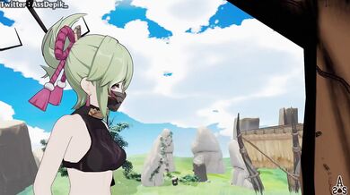 Curly Girl vs Kinky Witch: A Love Triangle Between Two Fetishists and Their Curvy Maid!