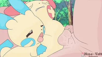 Creampie & Deepthroat Pokemon Porn Animation