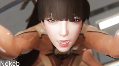 Inside Eves Anal Black POV Hentai Video with Sound