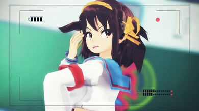 Haruhi Suzumiya Dancing in classroom