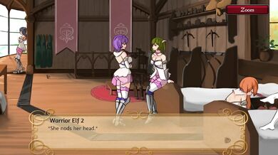 Massive Tits Milkmaids: Elven Conquest 2 - Elf Girl Oral Barracks Scene