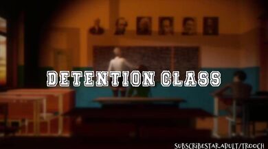 A hot teacher and her naughty student spend the detention in a classroom makeout session