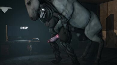 Futa Malo (SCP-1471) and her horse Johndoe1970 have a hot time together in the stable
