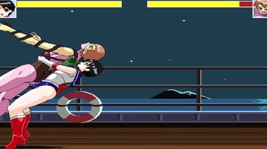The battle has begun, as the hero takes on a mutated enemy in stage one of their epic adventure!