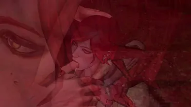 The Sweetest Lust-Filled Blowjob by an Angelic Demoness, Lilith, for a Psycho Dude