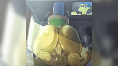 Watch Marge Simpson get it on with a cowboy in high-definition, as she rides him like the true cowgirl she is