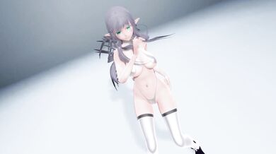 Watch as the Elf Killer Lady dances in a seductive manner, causing all men to lose control of their senses