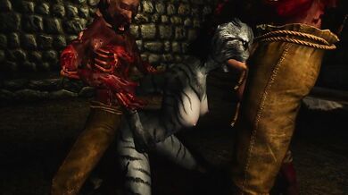 Khajiit Teens Taste Undeath with Pleasure