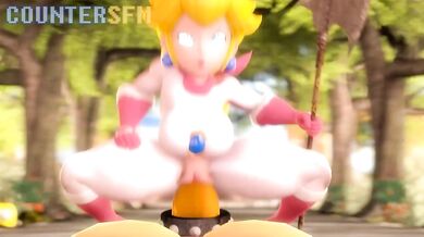 Super Mario Bros Fetish Hour: Princess Peachs Dark Desires with Bowser and Friends