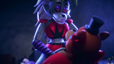 Riding Freddys Giant Peach Stripper Club Adventure