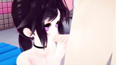 Laina, The Trap gets caught in the shower room