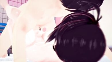 Laina, The Trap gets caught in the shower room