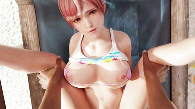 Honokas Beachy Missionary Love Making with a Black Dildo in 4K Ultra HD