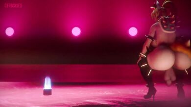 Marios Futa Bride in New Super Mario Bros U Deluxe Hentai Porn Video