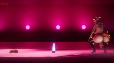 Marios Futa Bride in New Super Mario Bros U Deluxe Hentai Porn Video