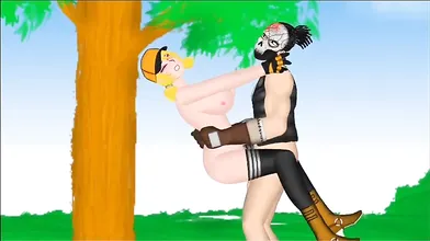 Sensual Seduction of Misha by Skull Mask GenzoX (Hentai Ra*pe Video)