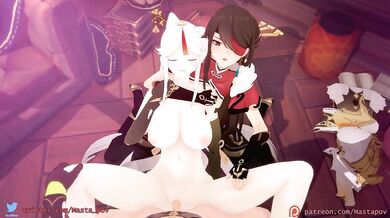 Sexy Students Get Knocked Up by their Hunky Teacher!