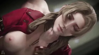 Aerith prays to the heavens in church, but her priest discovers she has a secret fantasy