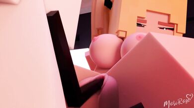 Horny Mansion Maid Gets Ass Fucked by Stickman!