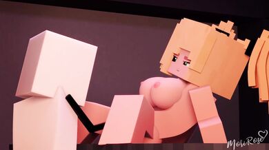 Horny Mansion Maid Gets Ass Fucked by Stickman!