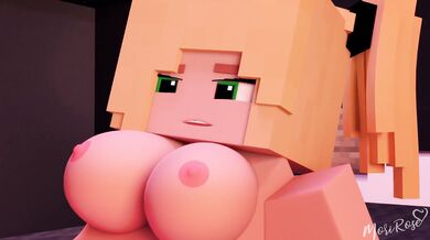 Horny Mansion Maid Gets Ass Fucked by Stickman!