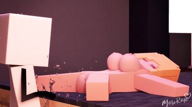 Horny Mansion Maid Gets Ass Fucked by Stickman!