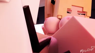 Horny Mansion Maid Gets Ass Fucked by Stickman!