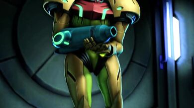 Petite girl gets impaled by a giant alien weapon in a dungeon full of gore