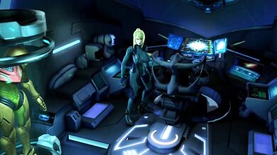 Petite girl gets impaled by a giant alien weapon in a dungeon full of gore