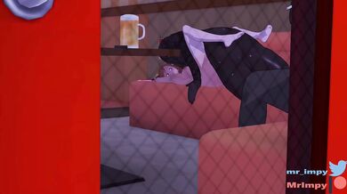 Bleach - Orihime Blackmailed in Karaoke Bar [MrImpy]