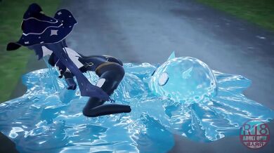 The Unfortunate Fate of Mona, Trapped by Slime