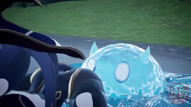 The Unfortunate Fate of Mona, Trapped by Slime