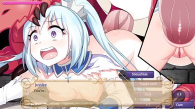 Lustful Elves and their Magic Conquest: Justice Dragon Outpost Scene